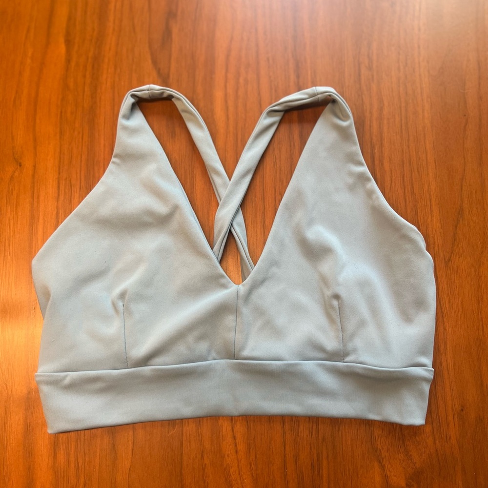 Skatie sports bra, medium light blue